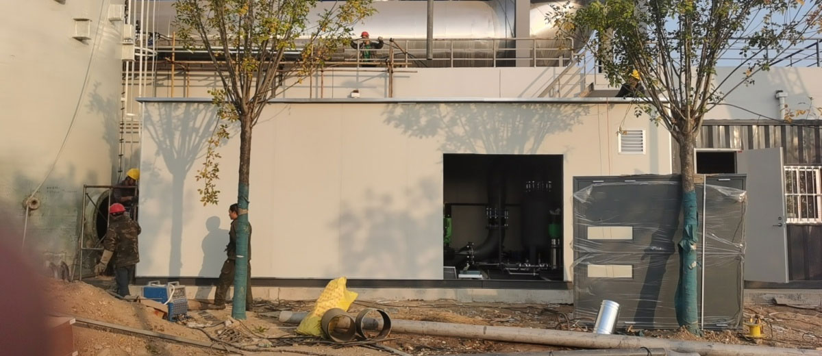 48.Unidad-intercambiador-de-calor-en-contenedor-de-calefacci&oacute;n-del-condado-de-Lingxian, estaci&oacute;n-de-intercambio-de-calor-tipo-caja-exterior